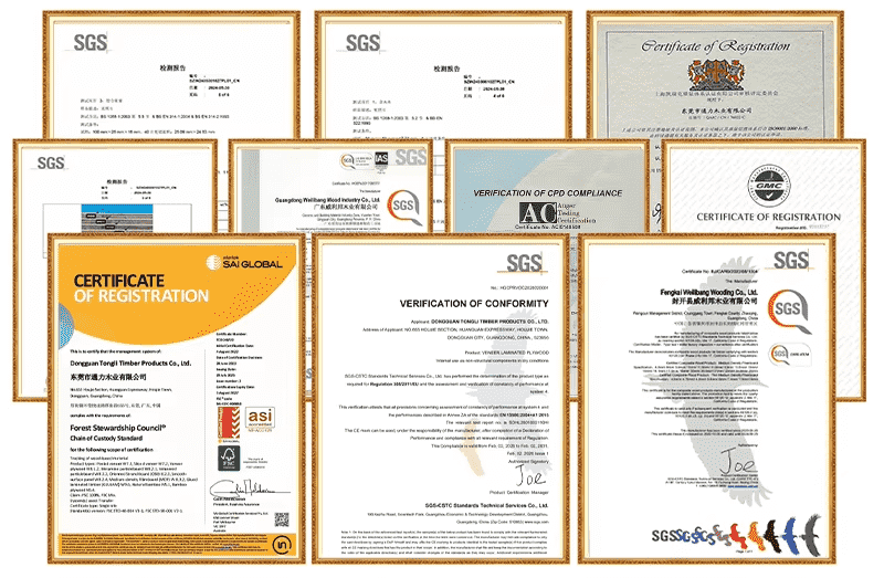 Certifications